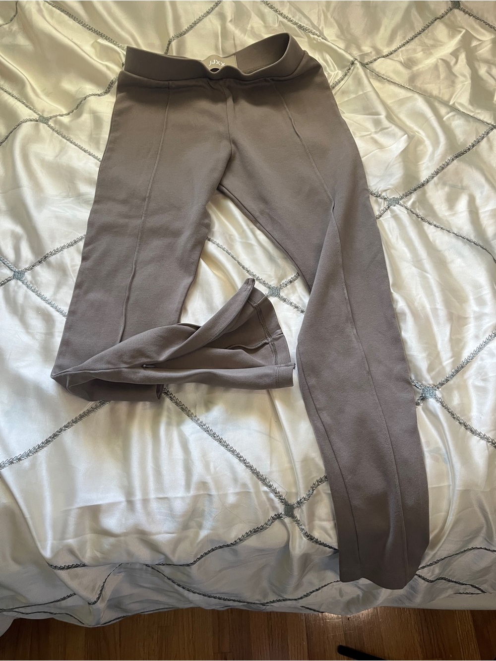 Women's Taupe Track Pants - Comfortable Everyday Joggers